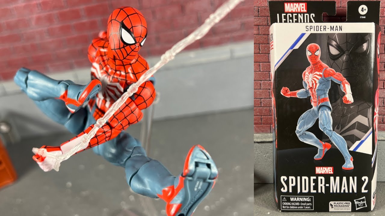 Marvel Legends Spider-Man 2 PS5 Gamer Verse Action Figure Review