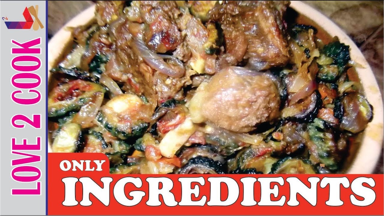 Karaly Gosht Ingredients-Bitter Gourd Recipes-Vegetarien Recipes Urdu Hindi 2018 vlogs in spanish