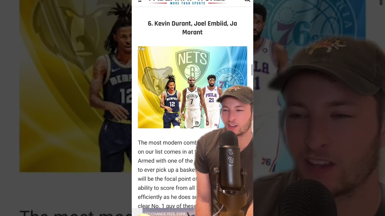 NBA Imaginary Big 3s 🤔