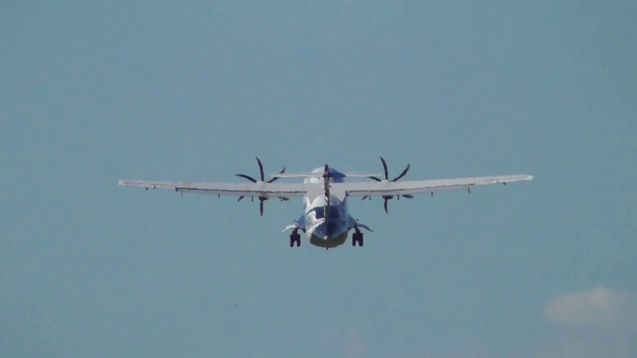 Air New Zealand ATR 72-500 Taxi, Takeoff