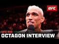 Charles Oliveira Octagon Interview | UFC Rio