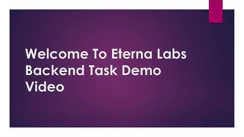 Eterna Labs Backend Task Demo - Mock Implementation