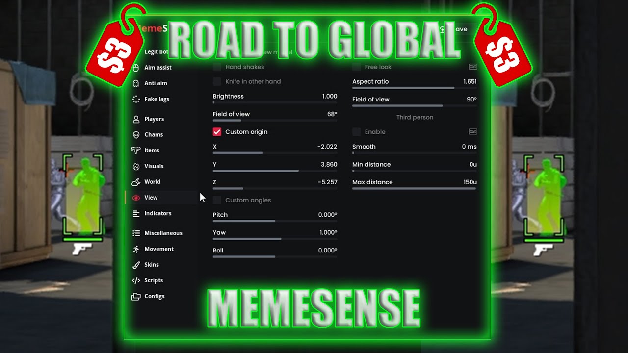 Legit Cheating with Cheap CSGO Cheat | Road To Global | memesense.gg | CS:GO Hacking