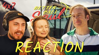 Better Call Saul REACTION 4x7 Something Stupid Breakdown + Review | Married Couple Watches