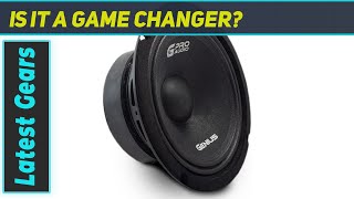 Genius GPRO-M1065 6.5" Midrange Speaker: Unleash the Power of Your Car Audio System!