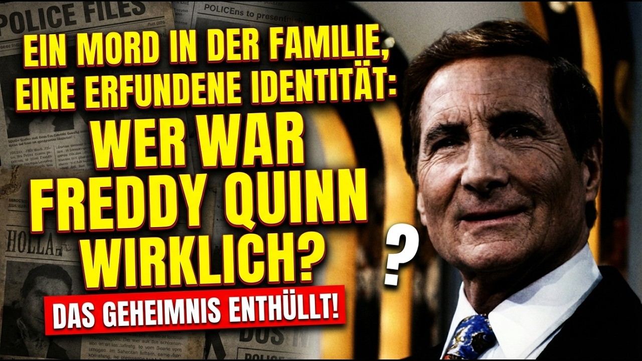 EIN MORD IN DER FAMILIE, EINE ERFUNDENE IDENTITÄT: WER WAR FREDDY QUINN WIRKLICH?