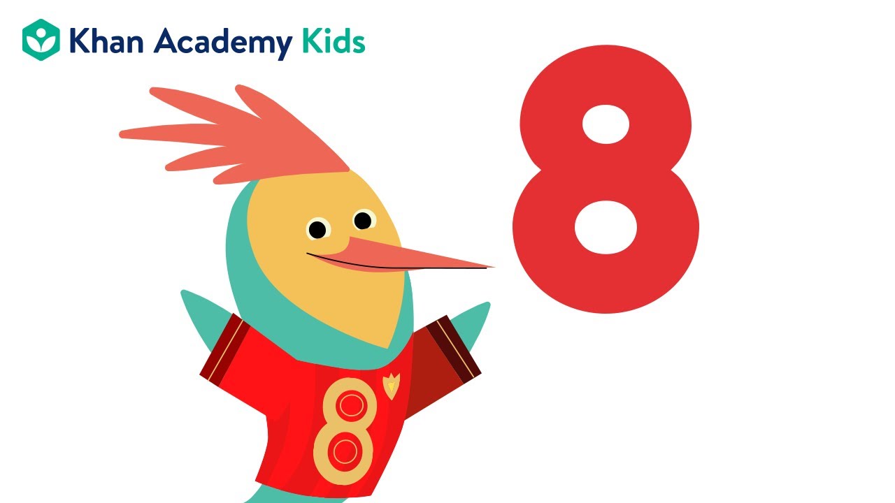 Count to 8 | Counting 1-10 | Khan Academy Kids