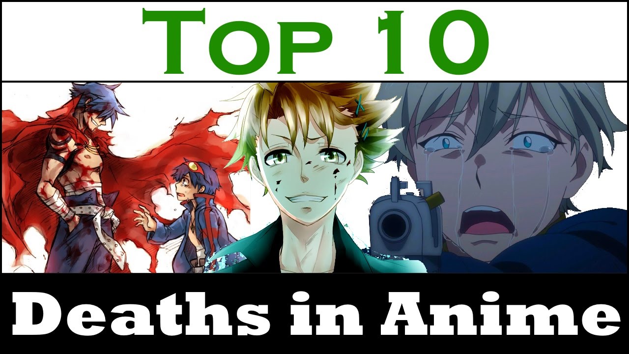 Top 10 Deaths in Anime - YouTube
