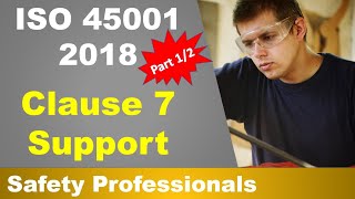 Iso 450012018 - Clause 7, Support Part 12 - Safety Training