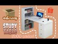 Study table from Shopee [UNBOXING AND ASSEMBLING] | 2000 pesos
