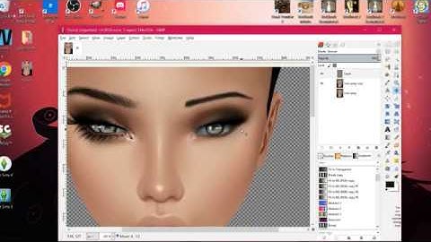 💕How I create a quick DP using Gimp💕 [RealTime]