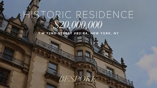 Historic $20,000,000 Central Park West Residence