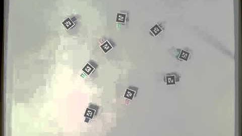 Segregation of Multiple Heterogeneous Units in a Robotic Swarm (Radial Segregation)