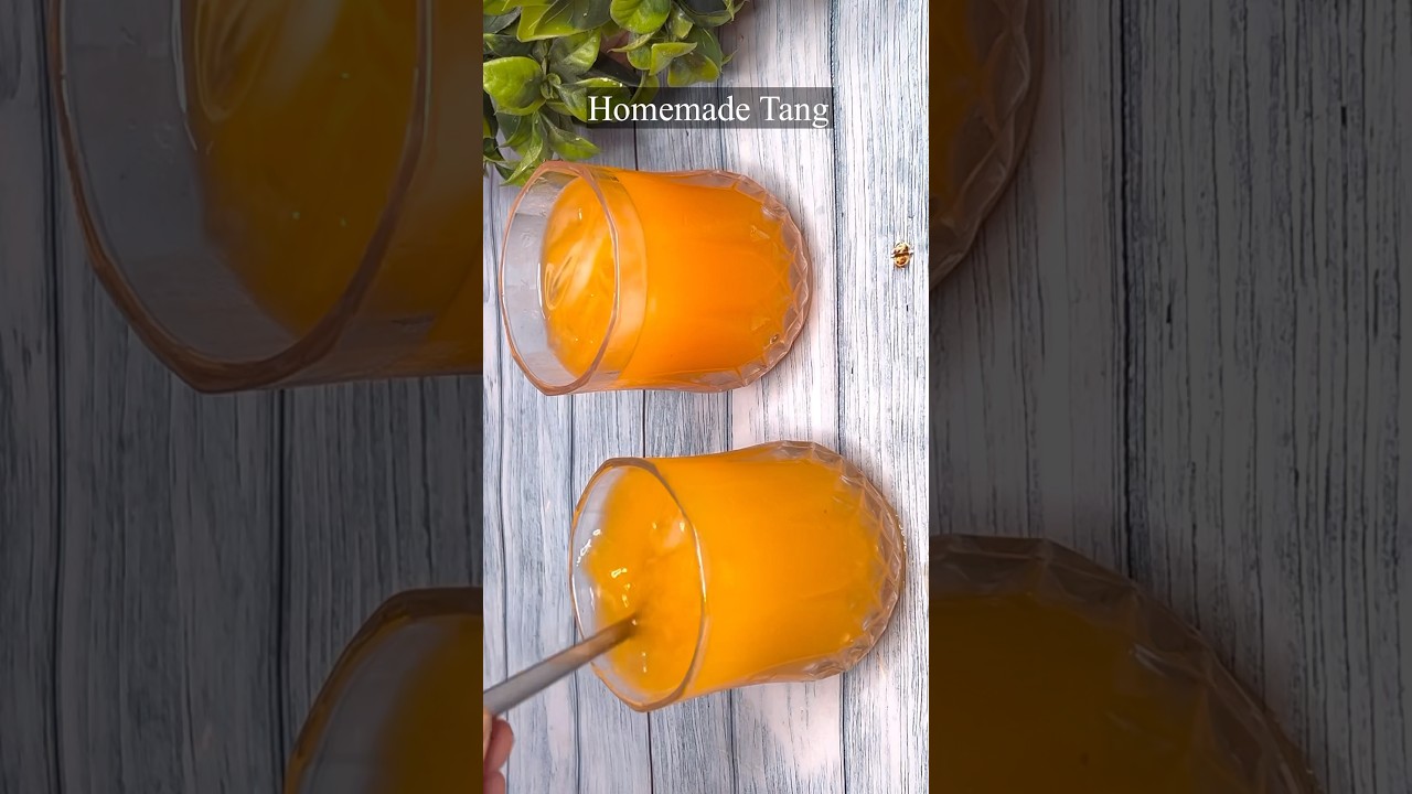 How To Make Homemade Tang | Orange Tang Recipe |