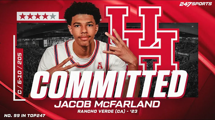 WATCH: 4-star C Jacob McFarland commits to the Hou...