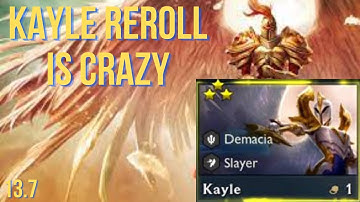 Kayle reroll is a slayer of comps | tft set 9 ranked |