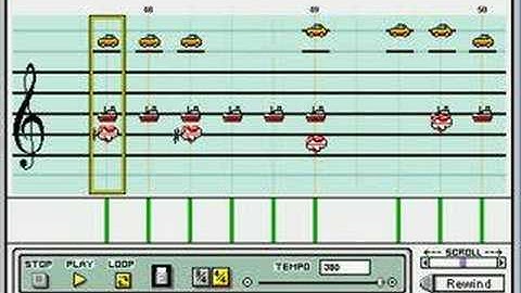 Mario Paint Composer - Chrono Trigger Frog