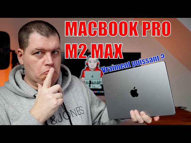 Consomac : La puce M2 Max plus performante sur le MacBook Pro 16 pouces
