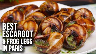 We Tried The Best Escargot Restaurant in Paris (+ Frog Legs)