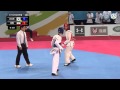 Asian Junior Taekwondo Championships. Final male -59