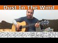 Tutorial: Sungha Jung's Dust in the Wind - Fingerstyle Lesson w/ TAB | LickNRiff