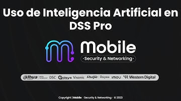 Configuración de Inteligencia Artificial con DSS Pro Dahua 8.7
