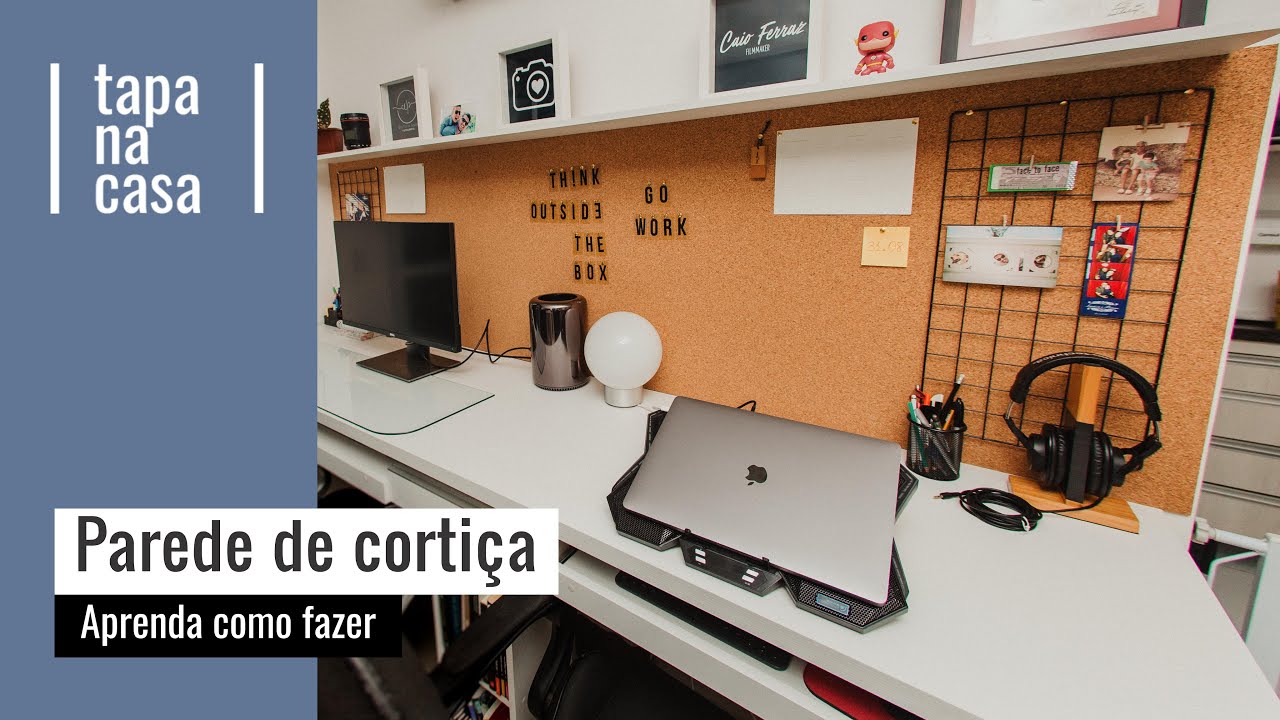 Como fazer uma parede de cortiça em seu home office - 04/10/2021