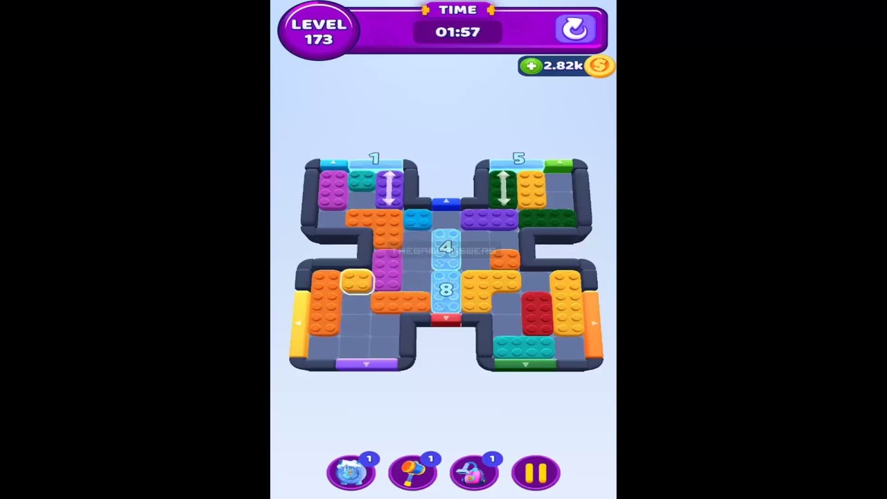 Color Block Jam Level 173 - YouTube