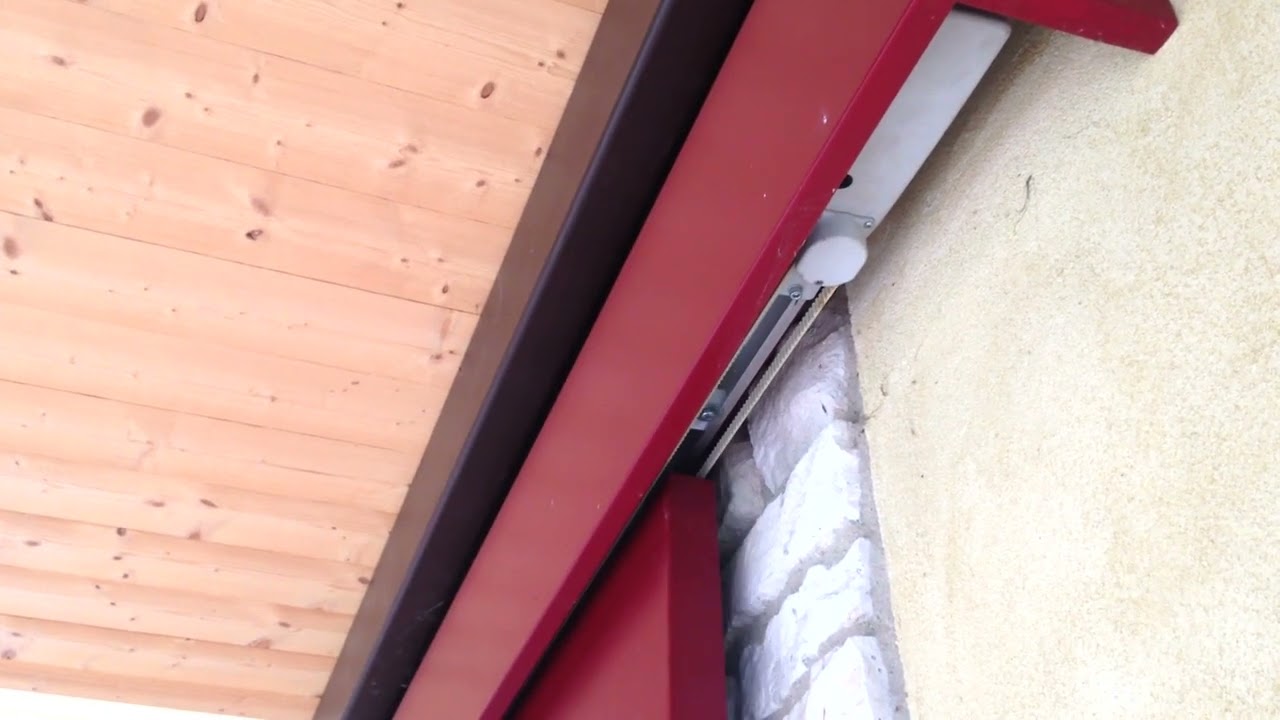 Persiane motorizzate con automazione SL80 per ante esterno muro