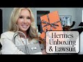 Unboxing hermes click h bracelet  sandals  lawsuit overview  thoughts