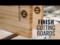 Cutting Board Finishing Process - How I Do It // Woodworking Cutting Board Finishing Process - How I Do It // Woodworking