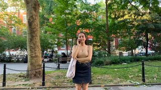 I WENT TO WASHINGTON SQUARE PARK FOR THE FIRST TIME AFTER WORK