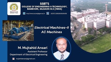 Zero Power Factor Test on Three Phase Alternator