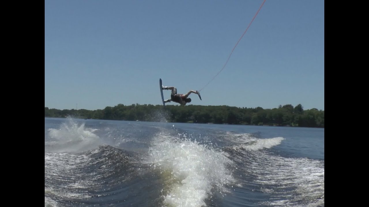 Dialing in the Wakeboard Tantrum Backflip YouTube