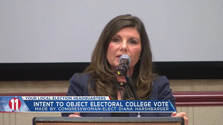Diana Harshbarger announces intent to object Elect...