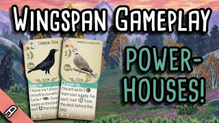 Teal Powerhouses! | Wingspan Gameplay