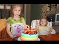 Влог: День Рождения, Настене 5 лет,  кукольный дом, диво остров,аттракционы