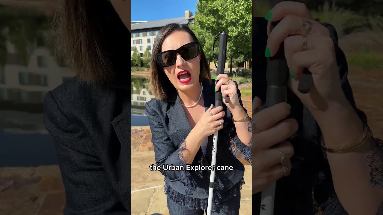 Every Blind Girl Needs This Cane 