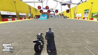 Gta Batman | bike ramp challenge | Batman win the Challenge?