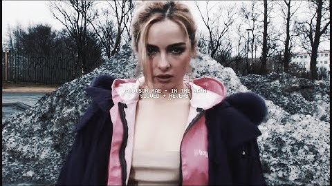 addison rae - in the rain (slowed + reverb)