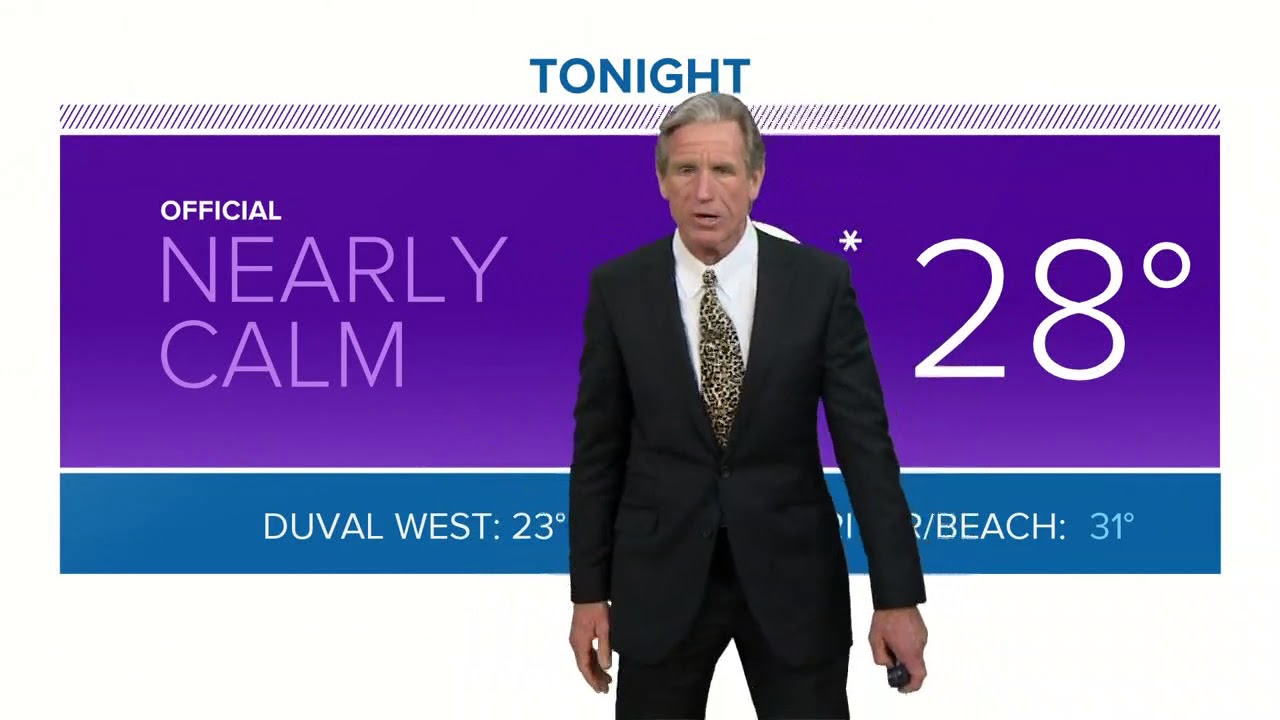 Weather update: 11 p.m. on January 18, 2018