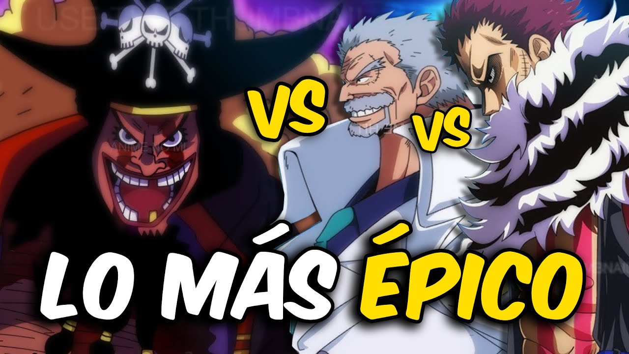 KUROHIGE vs GARP vs KATAKURI ¡Empieza el MAYOR BATTLE ROYALE de One ...