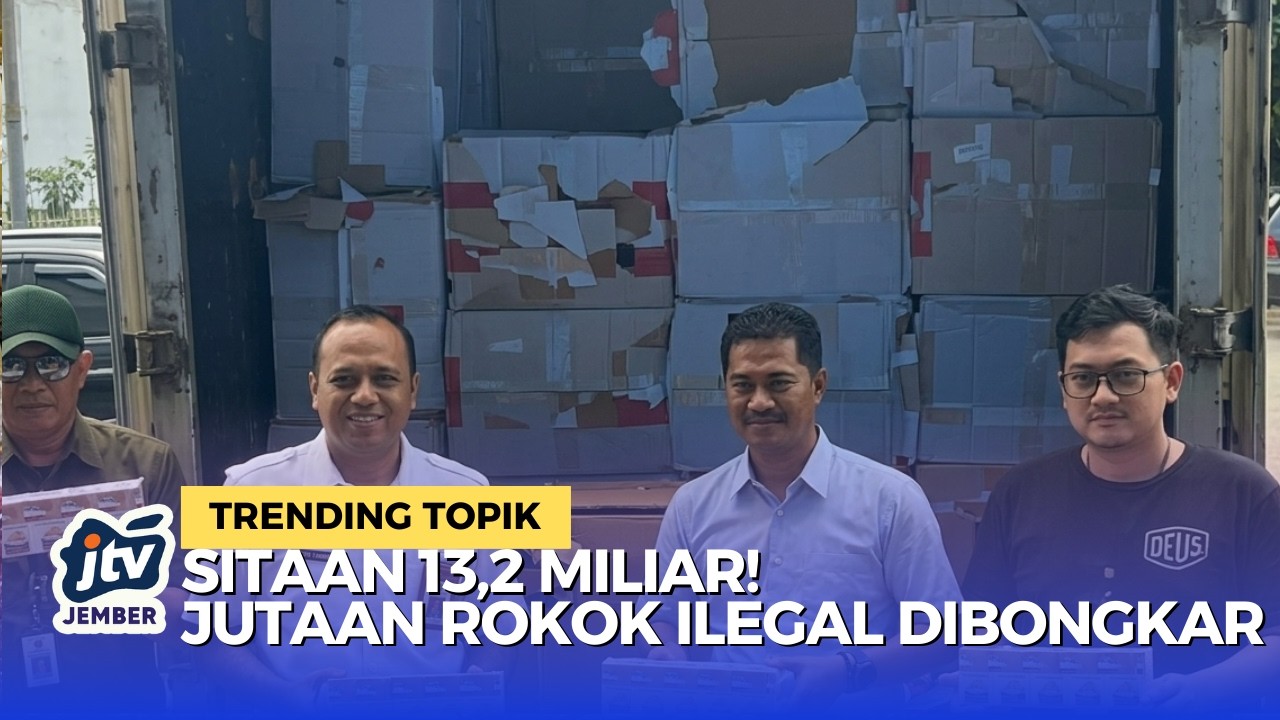 Modus Sembunyi di Jasa Kurir Terbongkar! Operasi Besar Bea Cukai & Satpol PP Jatim