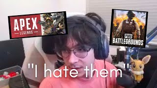 Why SEN TenZ HATES Battle Royales like Apex and Pubg