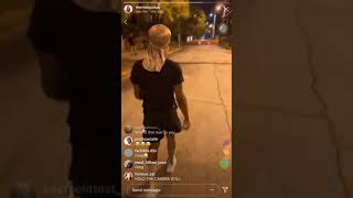 GUTTA VS RELL FIGHT (TREY WASNT HOLDING THE CAMERA RIGHT) AND FENDI WAS SCARED TO FIGHT GUTTA 😱😱‼️