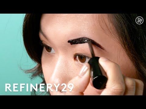 Peel-Off Eyebrow Gel Tested By Mi-Anne Chan | Short Cuts | Refinery29 - Peel-Off Eyebrow Gel Tested By Mi-Anne Chan | Short Cuts | Refinery29