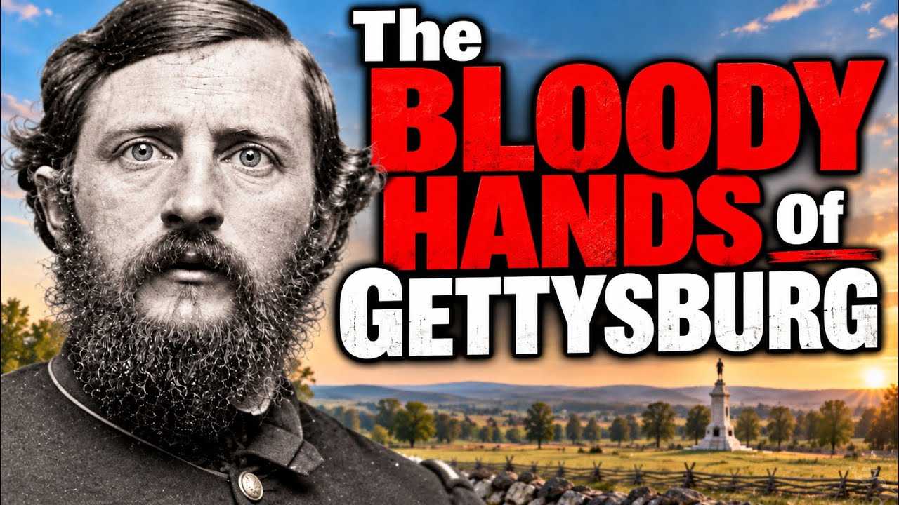 The Blood of Hancock Soaked His Hands At Gettysburg
