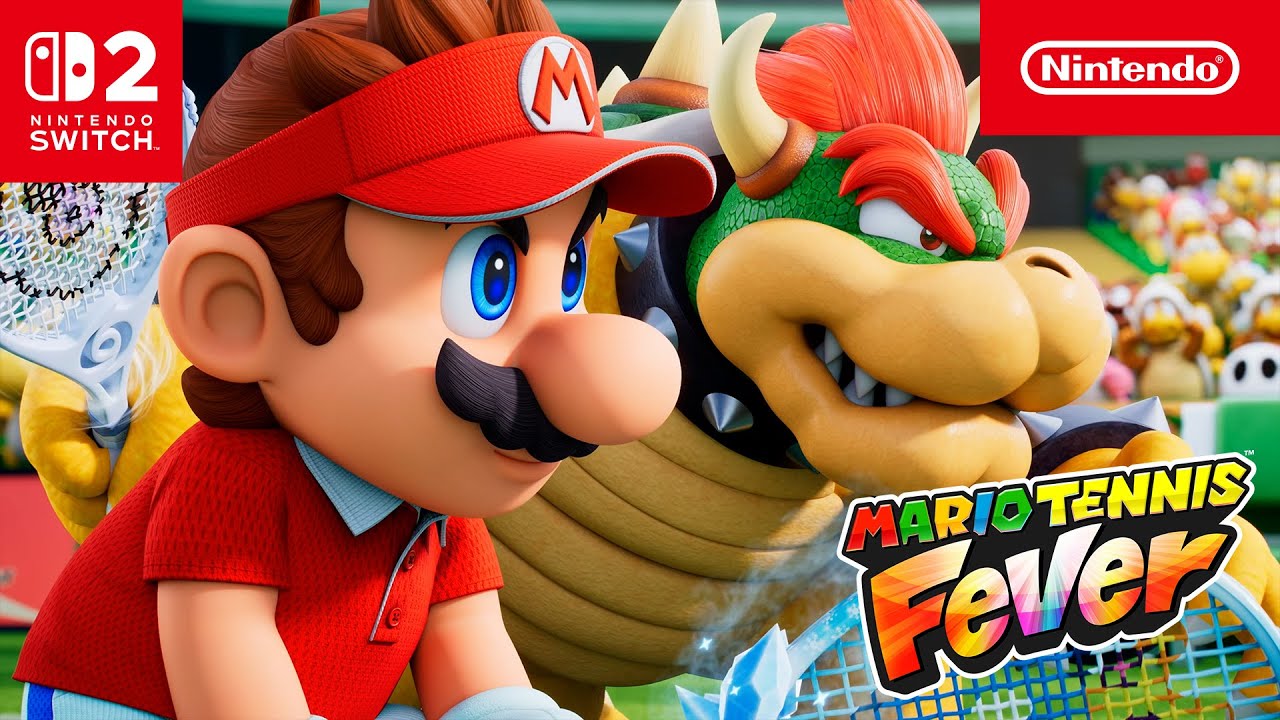 Mario Tennis Fever (Nintendo Switch 2) – Ação no estádio!