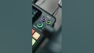 SETTING UP A PODCAST STATION USING THE NEW RODECASTER DUO & PODMIC USB #SHORTS