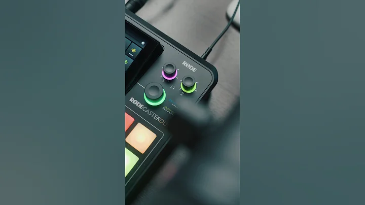 SETTING UP A PODCAST STATION USING THE NEW RODECASTER DUO & PODMIC USB #SHORTS